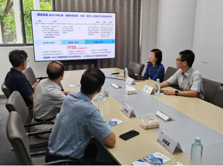 海鹏洲副校长一行走访百度飞桨  探索 AI 教育新篇章