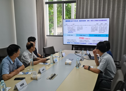 海鹏洲副校长一行走访百度飞桨  探索 AI 教育新篇章