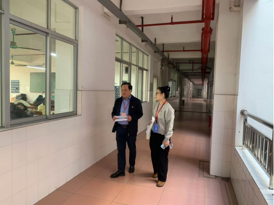 2024-2025学年第一学期期末考试 ——校领导巡考，强化考风学风