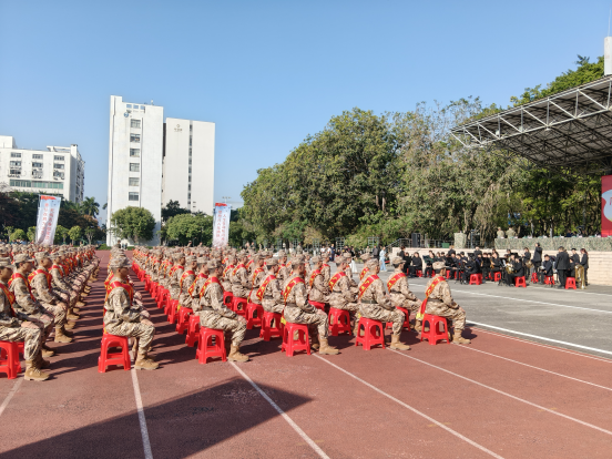 我校出席广州市天河区2026年春季新兵入伍欢送大会 我校出席广州市天河区2026年春季新兵入伍欢送大会