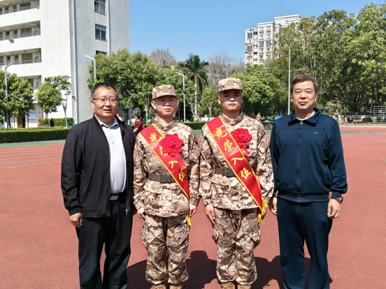 我校出席广州市天河区2026年春季新兵入伍欢送大会 我校出席广州市天河区2026年春季新兵入伍欢送大会