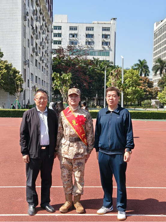 我校出席广州市天河区2026年春季新兵入伍欢送大会 我校出席广州市天河区2026年春季新兵入伍欢送大会